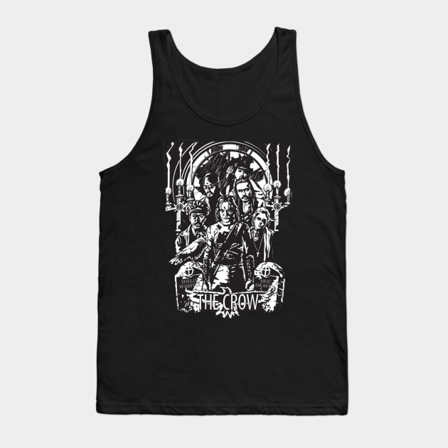 The Crow Tank Top by Cult Classic Clothing 